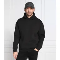 Bluzy męskie - Calvin Klein Bluza Embossed Rib Comfort fit - miniaturka - grafika 1