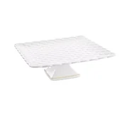 Tace i patery - Patera EUROFIRANY Belia 32 x 32 x 10 cm Kremowo-złoty - miniaturka - grafika 1