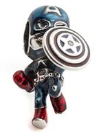 Charmsy - Pandora Srebrny charms z kryształem - miniaturka - grafika 1