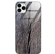 Etui i futerały do telefonów - Etui drewniane iPhone 11 Pro Old Fashion Wood Blue Gray Forestzone Glass - miniaturka - grafika 1