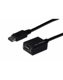 Assmann Adapter DisplayPort do VGA, DP/HD15 M/F, 0.15cm [AK-340403-001-S] - Adaptery i przejściówki - miniaturka - grafika 3