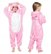 Piżamy chłopięce - Prosiaczek Piżama Świnka Kigurumi Onesie 140 - miniaturka - grafika 1