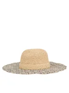 Czapki damskie - Tommy Hilfiger Kapelusz Beach Summer Straw Hat AW0AW16042 Écru - miniaturka - grafika 1