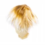 Dodatki do strojów karnawałowych - Peruka Przebranie Krótkie Blond Włosy - miniaturka - grafika 1