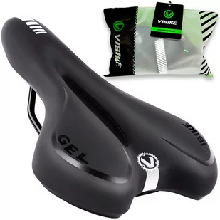 Siodełko rowerowe VIBIKE z żelową amortyzacją i odblaskami / Vibike - Siodełka rowerowe i akcesoria - miniaturka - grafika 1