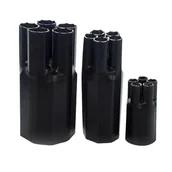 Pozostałe akcesoria sieciowe - Palczatka termokurczliwa czteropalczasta Pal4 130/52 (średnica kabla 240-400) - miniaturka - grafika 1