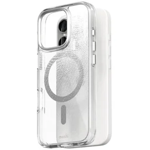 Moshi iGlaze MagSafe - Etui iPhone 16 Pro (Mist White) - Etui i futerały do telefonów - miniaturka - grafika 1