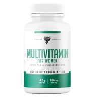 Witaminy i minerały dla sportowców - TREC Multivitamin For Women 90caps - miniaturka - grafika 1