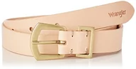 Paski - Wrangler Pasek damski Easy Days Belt, Nude, 90, nude - miniaturka - grafika 1