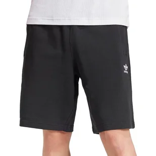Spodenki adidas Originals Essentials Trefoil IY8520 - czarne - Spodnie sportowe męskie - miniaturka - grafika 1