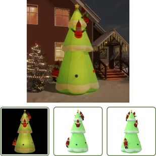 Nadmuchiwana choinka Living Store z diodami LED 500 cm - Choinki - miniaturka - grafika 1