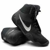 Kimona, stroje i obuwie - Nike Buty Bokserskie Zapaśnicze TAWA CI2952-001 Black/Silver - miniaturka - grafika 1