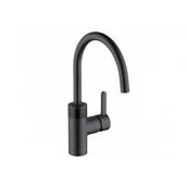 Baterie kuchenne - KLUDI 422006675 E-GO elektroniczna bateria kuchenna, zasilanie 230 V, głęboki czarny mat - miniaturka - grafika 1