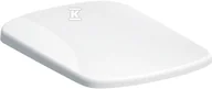 Deski sedesowe - Deska sedesowa Selnova Compact mocowanie od góry, kształt geometryczny, wolne opadanie, zachodząca pokrywa deski sedesowej, antybakteryjna - miniaturka - grafika 1