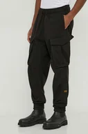 Spodnie męskie - G-Star Raw spodnie dresowe kolor czarny gładkie - miniaturka - grafika 1