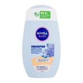 Kosmetyki kąpielowe dla dzieci - Nivea Baby Gentle & Mild Shampoo szampon do włosów 200 ml dla dzieci - miniaturka - grafika 1