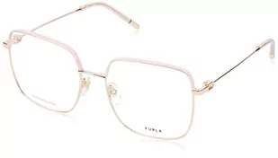 Furla Damskie okulary przeciwsłoneczne Vfu638, Shiny Copper Gold z kolorowymi elementami, 54, Błyszcząca miedź złota z kolorowymi elementami - Okulary przeciwsłoneczne - miniaturka - grafika 1
