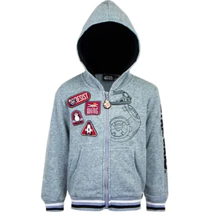 Bluza sportowa z kapturem dla dzieci Star Wars Szary 3-4 years - Bluzki dla niemowląt - miniaturka - grafika 1