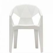 Krzesła - UniqueMeble Krzesło do salonu, kuchni, muze, białe - miniaturka - grafika 1