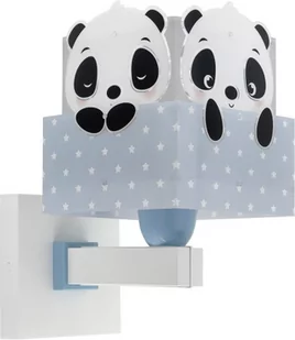 Dalber Panda kinkiet 1-punktowy niebieski 63169T 63169T - Lampy ścienne - miniaturka - grafika 1