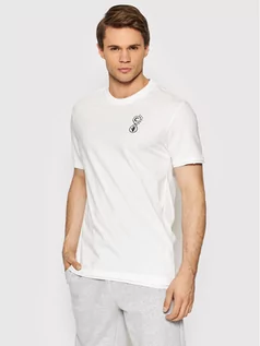 Koszulki męskie - Outhorn T-Shirt TSM614 Biały Regular Fit - grafika 1