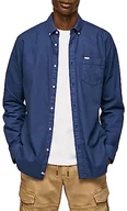 Koszulki męskie - Pepe Jeans Koszulka męska Fabio, Niebieski (Dulwich), XL - miniaturka - grafika 1