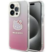 Etui i futerały do telefonów - Etui HELLO KITTY IML Gradient do Apple iPhone 13 Pro Max Różowy - miniaturka - grafika 1