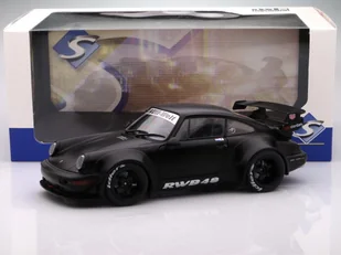 Porsche 911 RWB BodyKit Darth Vader - 2016, black Solido 1:18 - Samochody i pojazdy dla dzieci - miniaturka - grafika 1
