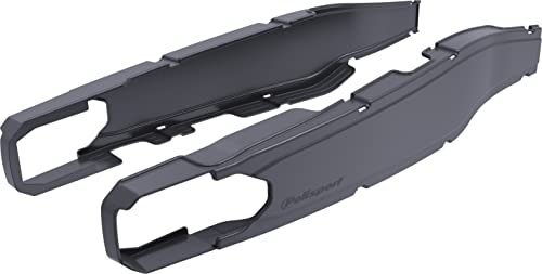 POLISPORT 8986000005 - Wytrzymała i trwała osłona kołyskowa z poliamidu łatwa w montażu kompatybilna z motocyklami GAS GAS w kolorze szarym nardo