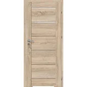 Drzwi wewnętrzne - Drzwi wewnętrzne łazienkowe z podcięciem wentylacyjnym Terso Dąb Sonoma 3D 60 prawe Classen - miniaturka - grafika 1