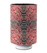 Lampy stojące - Biało-czerwona nowoczesna lampka nocna tuba - S377 G5-N61 - miniaturka - grafika 1