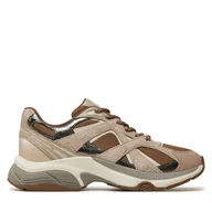 Sneakersy damskie - Sneakersy MICHAEL Michael Kors Leo 43F4LEFS1L Beżowy - miniaturka - grafika 1