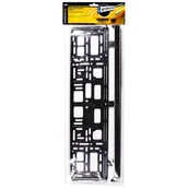 Akcesoria motoryzacyjne - Ramka do mocowania tablic rejestracyjnych czarna 93-001 Moje Auto VIRAGE - miniaturka - grafika 1