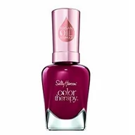 Lakiery do paznokci - Sally Hansen Color Therapy lakier do paznokci Fb. 375 Berry Bliss, czerwony, 14,7 ml - miniaturka - grafika 1