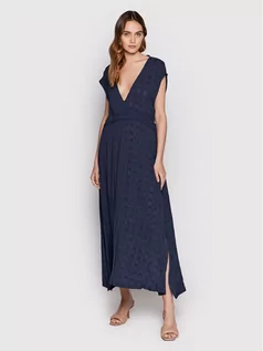 Sukienki - Ralph Lauren Polo Sukienka letnia 21007378 Granatowy Regular Fit - grafika 1