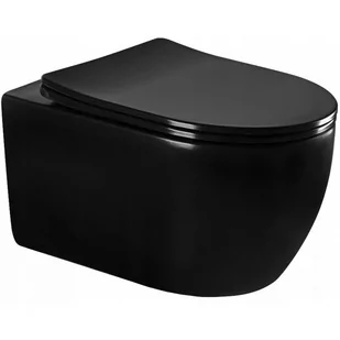 Miska WC Rimless MEXEN Carmen, czarna matowa - Miski WC - miniaturka - grafika 1
