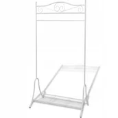 Wieszaki i stojaki - Wieszak na ubrania ze stali, biały - miniaturka - grafika 1