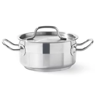 Hendi Garnek niski z pokrywką 7,5 l 830505 - Akcesoria gastronomiczne - miniaturka - grafika 1