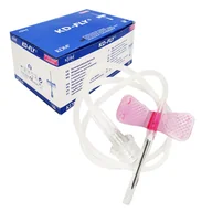 Meble i wyposażenie gabinetów medycznych - Motylek igła 18G 1,2mm x 19mm KDM KD-Fly 50szt - miniaturka - grafika 1