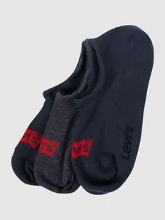 Skarpetki stopki z detalem z logo w zestawie 3 szt. model ‘BATWING LOGO’ - Skarpetki męskie - miniaturka - grafika 1