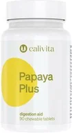 Suplementy diety - Papaya PLUS Calivita 90 tabletek - miniaturka - grafika 1