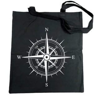 Torba na zakupy Kompas Róża Wiatrów - Torby i wózki na zakupy - miniaturka - grafika 1