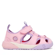 Buty dla dziewczynek - Sandały Reima Lomalla 5400086A Różowy - miniaturka - grafika 1