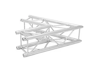 Alutruss Aluminiowe Truss 60306545 6082 20 °C Quadlock róg (2-drożny) Quadlock 6082C-20 2-Way Corner 60° - Akcesoria do nagłośnienia - miniaturka - grafika 1