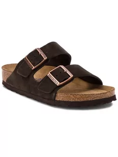 Birkenstock Klapki Arizona Bs 0951311 Brązowy - Klapki i japonki męskie - miniaturka - grafika 1