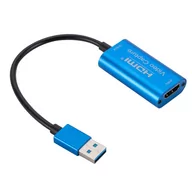 Huby USB - HDMI Grabber pod USB 3.0 1080p 60fps Full HD CAPTURE - miniaturka - grafika 1