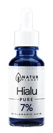 Serum do twarzy - NaturPlanet NaturPlanet Hialu-Pure Forte 7% serum z kwasem hialuronowym 30ml - miniaturka - grafika 1