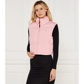 Kamizelki damskie - Tommy Jeans Bezrękawnik | Longline Fit - miniaturka - grafika 1