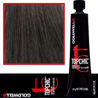 Farby do włosów i szampony koloryzujące - Goldwell TOPCHIC Farba pernamentna do włosów 5BM - wyrafinowany matowy średni brąz 60ml - miniaturka - grafika 1