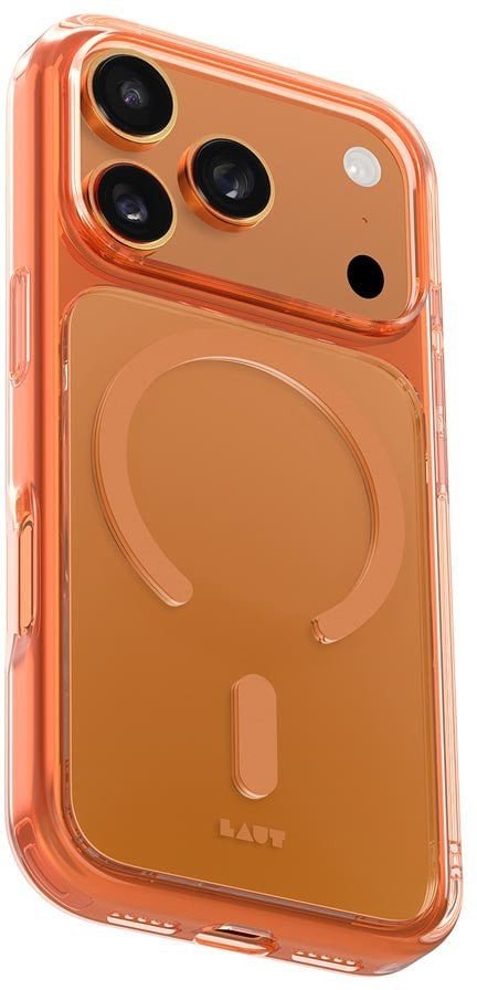 Laut Crystal Fluro - etui do iPhone 17 Pro Max kompatybilne z MagSafe clear bronze
